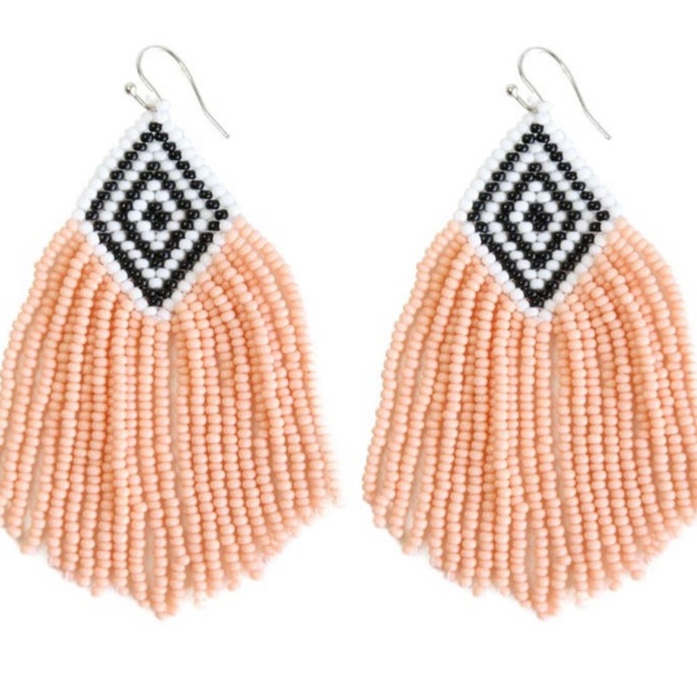 Beautifully hand crafted artisan beaded Earrings